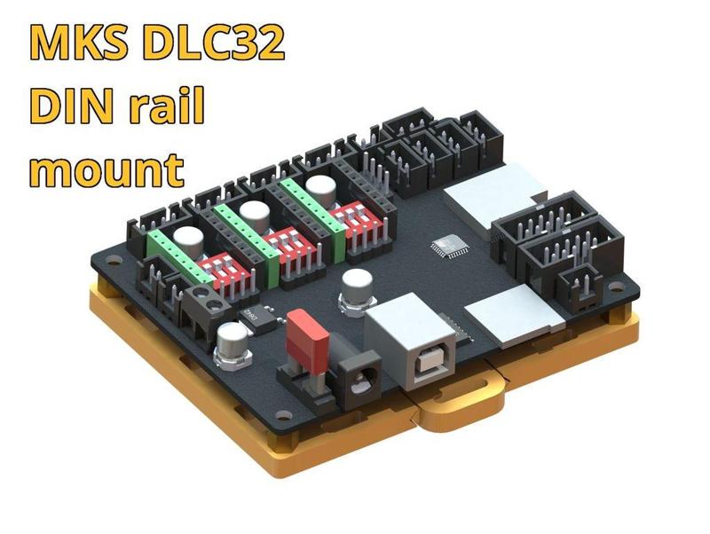 MKS DLC32 DIN rail mount