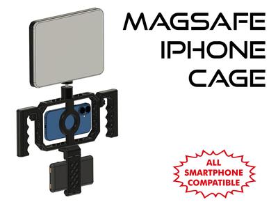 MagSafe iPhone Cage—Universal Smartphone Compatibility