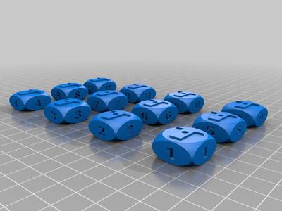 RC Gate maker with numbers and hole for flag