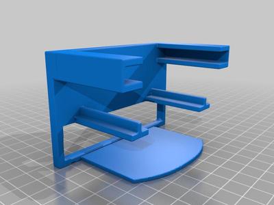 Magnifier mount for Gameboy