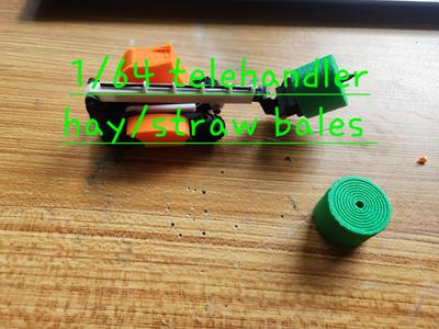 1/64  round bales for 1/64 telehandler series