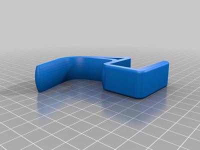 25mm Headphone Hook with F3d File