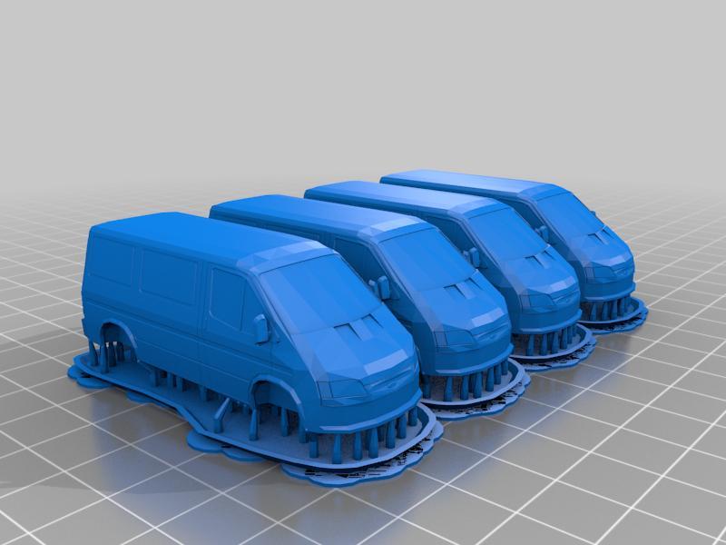 Ford Transit 2002 HO/OO Gauge 