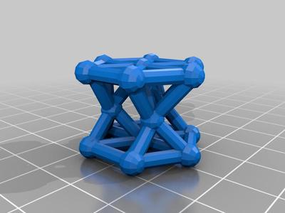 crystal lattice of Zink