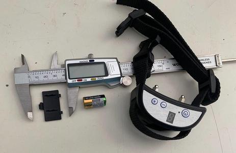 bark collar battery cover