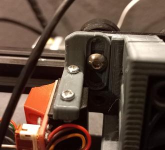 Poor's man BLtouch Ender3v2 regulated mounting bracket
