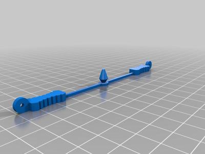 Double clip retainer RC car universal