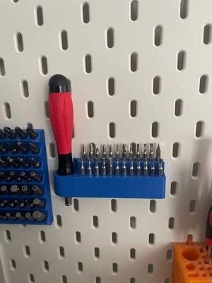 Ikea Skadis Trojan Precision Screwdriver Set Holder