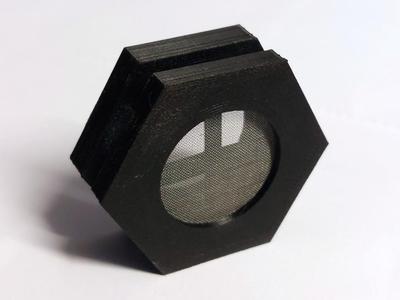 Ventilation Grill Port Bulkhead Vent (ideal for insect or isopod enclosures)