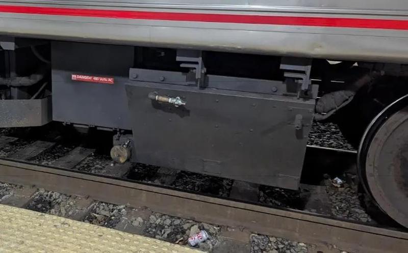 Amtrak HO scale waste water tank   