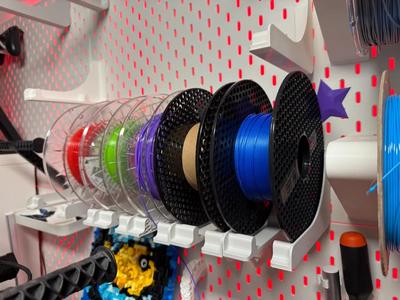 Skadis Filament Spool Holder - Tighter Fit   