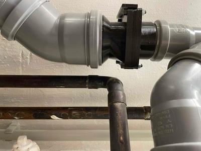 Blastgate connector to DN 75