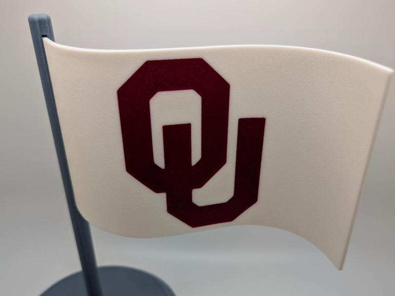 University of Oklahoma Sooners Flag / Plate