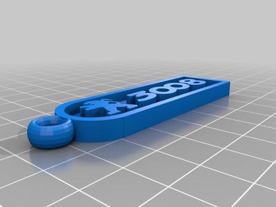 Peugeot 3008 Keychain