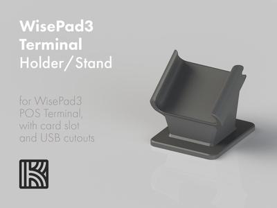 WisePad3 POS Terminal Holder & Charging Stand