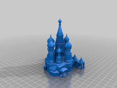 	St. Basil's Cathedral - Moscow, Russia