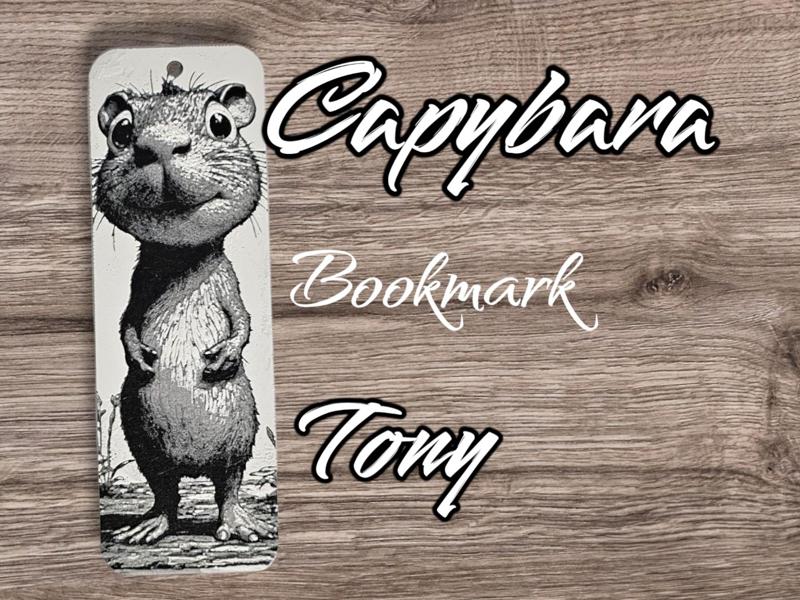 Capybara Tony - Bookmark