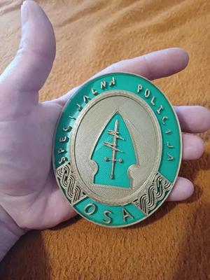 Badge of special police forces Osa   