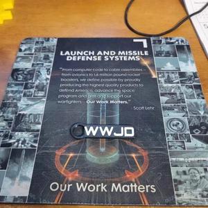 What Would Jesus Do? (WWJD) Keychain   