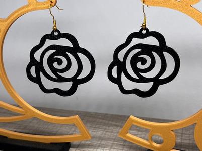 Earrings - Rose