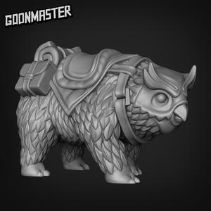 Owl Beast Mount