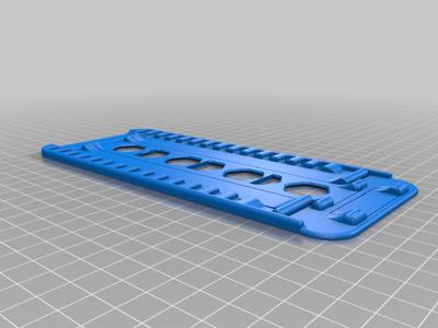 Extended Phone/Tablet Stand - Flat fold - Trimmed Edges - Print in place!