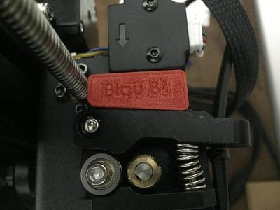 Biqu B1 filament extruder spring release