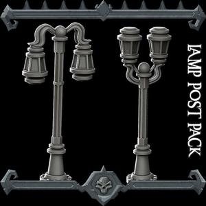 Gothic City: Lamp Post Pack