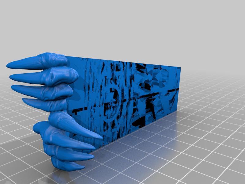 Claws Bookmark - Whole/Solid Piece