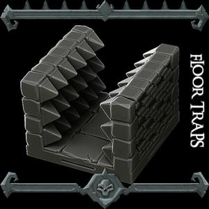Gothic City: Dungeon Floor Traps