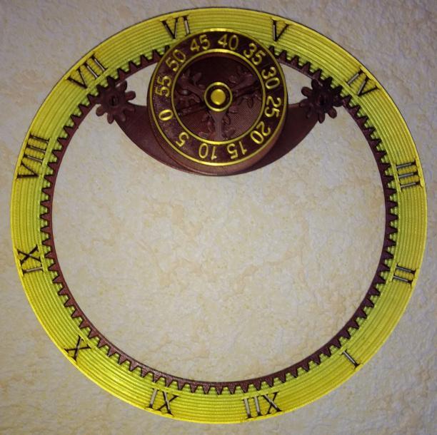 Needle Less Wall Clock