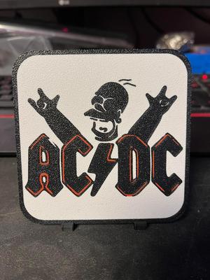 ACDC Homer - Coaster
