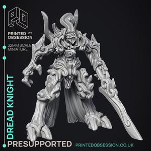 Dread Knight - Large Monster - PRESUPPORTED - Hell Hath No Fury - 32mm Scale