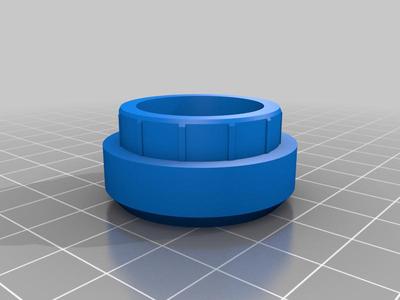 Queridoo Replacement Axle Cap Easy to Print Version