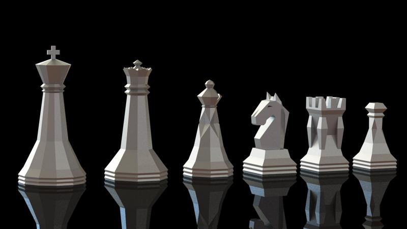 Chess Set 02 v01.STL