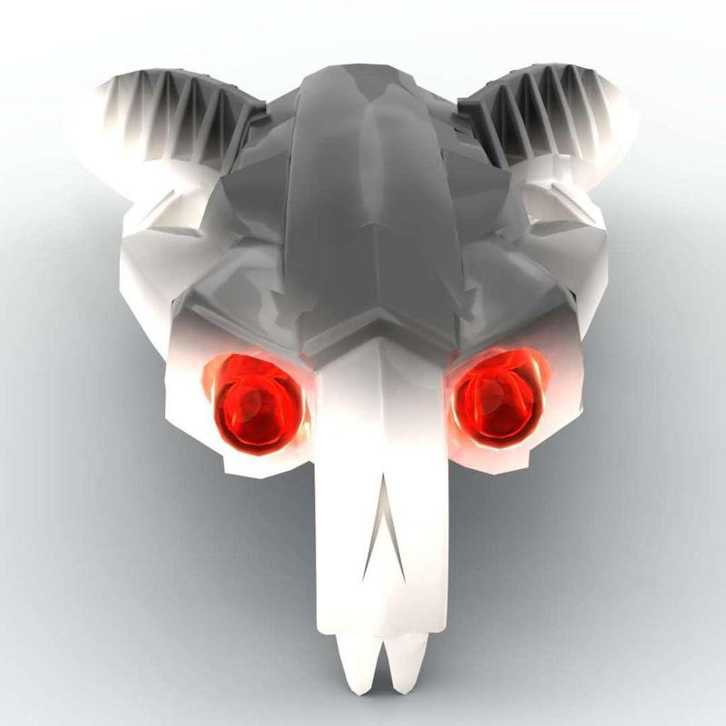 Bionicle Lost Makuta Head 