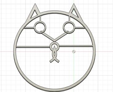 Cat cookie cutter   