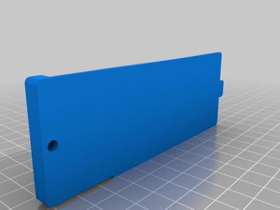 Custom Heater Filter Cover (Pajero IO)