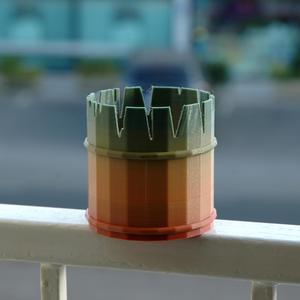 old well bucket flower pot