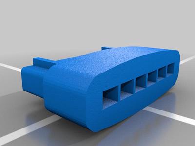 conector de 6 pines  paralelos