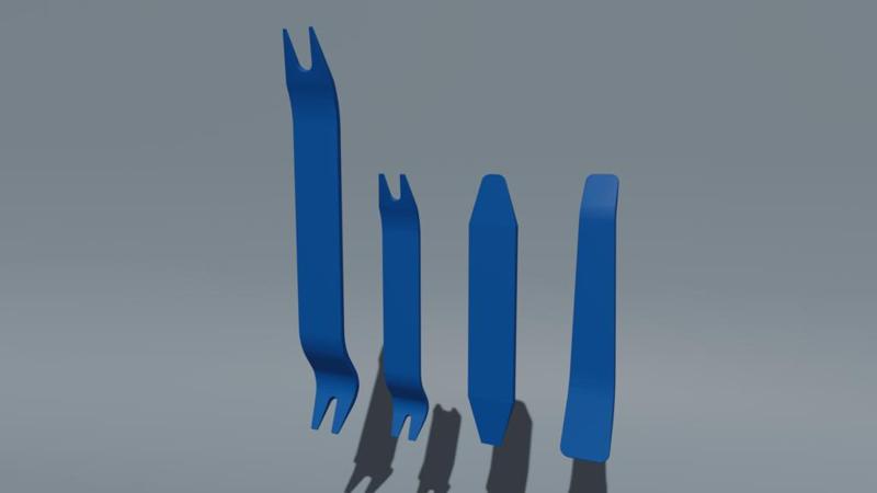 plastic Tool kit - Auto Demontage Werkzeug - clip remover