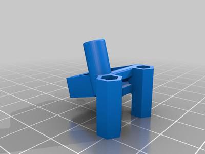 Apex 3 clone nano GPS + VTX antenna mount