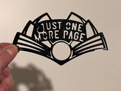 Book Holder - Just One More Page