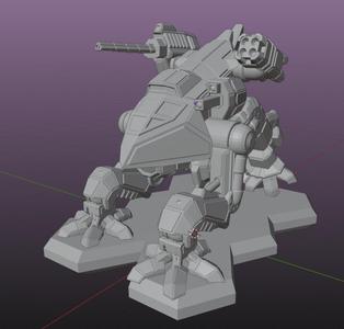 Thunder Fox Battlemech