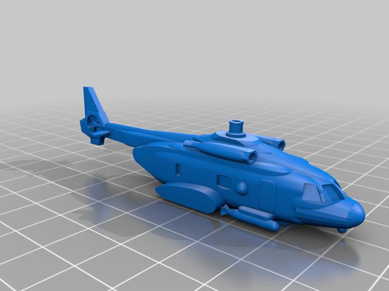 H-186 Helicopter 1/200