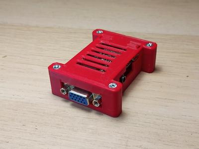 MOD of "small box case for LILYGO TTGO VGA32 V1.4"