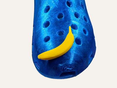 Banana Croc Shoe Charm (Jibbitz)