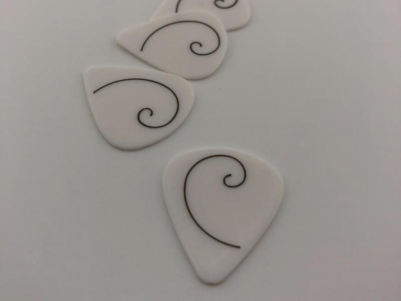 Golden Spiral Pick for Guitar