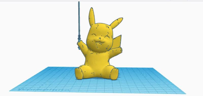 Pikachu with zelda Master sword v1.1