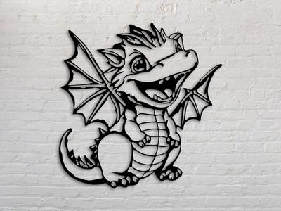 BabyDragon_WallArt
